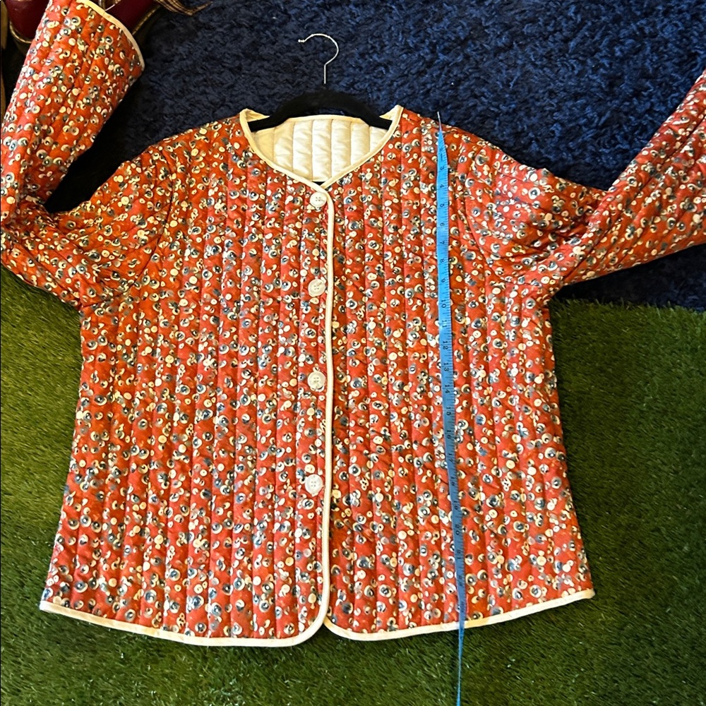 Pattern Quilted Jacket - Picture 6 of 6